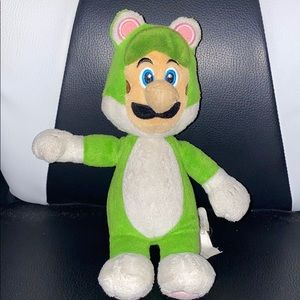 Luigi cat plush toy